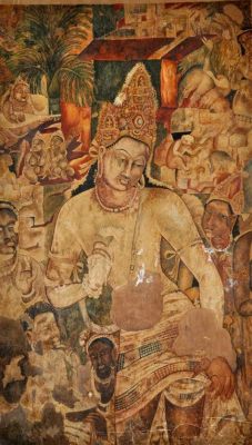  '선인왕의 비중(Ajanta Caves)'을 통해 엿보는 5세기 인도 불교 미술의 신비로운 아름다움!